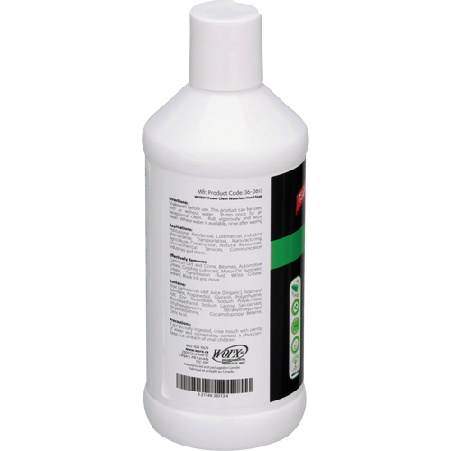 Power Clean Waterless Hand Soap, Liquid, 384 ml, Unscented M & M Nord Ouest Inc