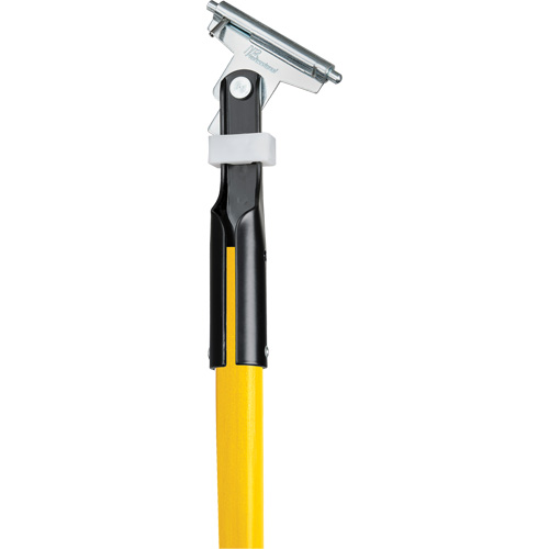 Manche jaune pour vadrouille &agrave; &eacute;pousseter Clipper, Fibre de verre, 1" dia, 60" lo M & M Nord Ouest Inc