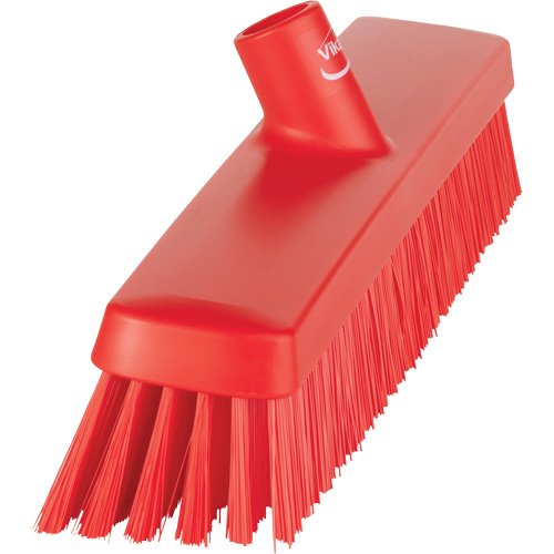 T&ecirc;te de balai-brosse, Crins Fin/Ferme, 16-1/2", Polyester/Polypropyl&egrave;ne, Rouge M & M Nord Ouest Inc