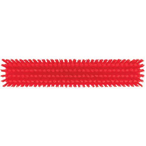 T&ecirc;te de balai-brosse, Crins Fin/Ferme, 16-1/2", Polyester/Polypropyl&egrave;ne, Rouge M & M Nord Ouest Inc