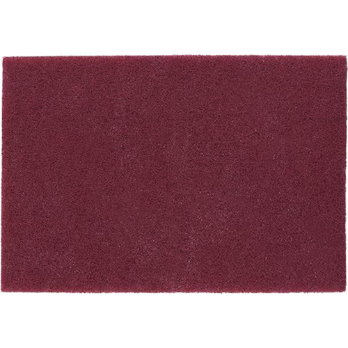 Disposable Floor Pad, Stripping, Maroon M & M Nord Ouest Inc