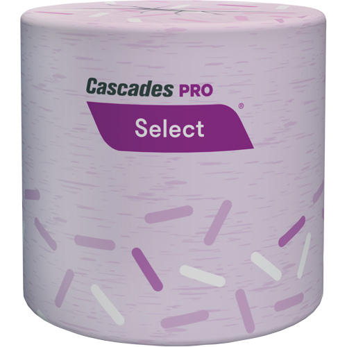 PRO Select&reg; Bathroom Tissue, 1 Ply, 1000 Sheets/Roll, White M & M Nord Ouest Inc