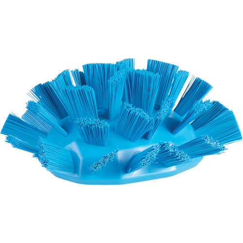 Brosse UST pour cuves, Soies Ferme, Longueur de 7-1/2", Bleu M & M Nord Ouest Inc