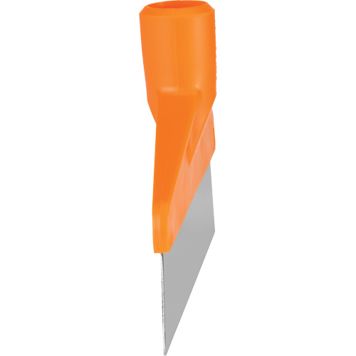 Table & Floor Scraper, Orange, 9-3/5" W x 1-1/5" L M & M Nord Ouest Inc