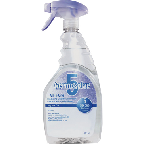Germosolve 5 Disinfectant & Deodorizer, 946 ml, Trigger Bottle M & M Nord Ouest Inc