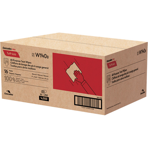 Essuie-tout PRO Tuff-Job pour mamelle, Tout usage, 10-1/4" lo x 9-1/8" la M & M Nord Ouest Inc