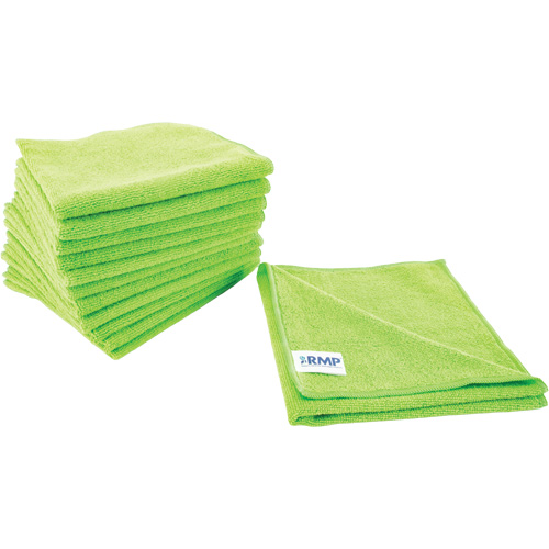 Dusting & Cleaning Cloth, Microfibre, Green M & M Nord Ouest Inc