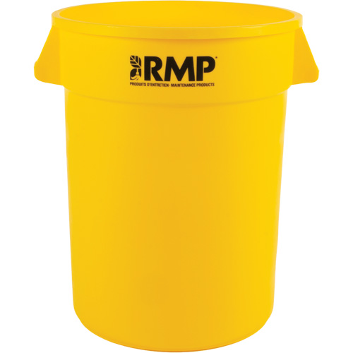 Garbage Bin, Polyethylene, 32 US gal. M & M Nord Ouest Inc