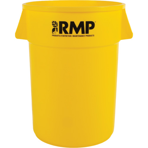 Garbage Bin, Polyethylene, 44 US gal. M & M Nord Ouest Inc