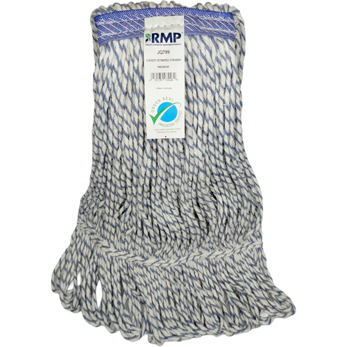 T&ecirc;te de vadrouille ray&eacute;e, Finition de plancher, Synth&eacute;tique, Style Boucle M & M Nord Ouest Inc