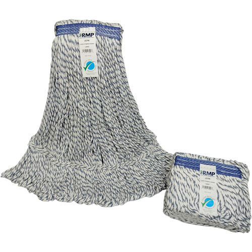 T&ecirc;te de vadrouille ray&eacute;e, Finition de plancher, Synth&eacute;tique, Style Boucle M & M Nord Ouest Inc