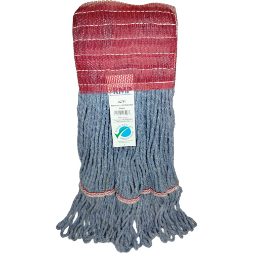 T&ecirc;te de vadrouille &agrave; bande large, Antimicrobien/Finition de plancher/Sp&eacute;cialis&eacute;, Coton/Rayonne/Synth&eacute;tique, Style Boucle M & M Nord Ouest Inc