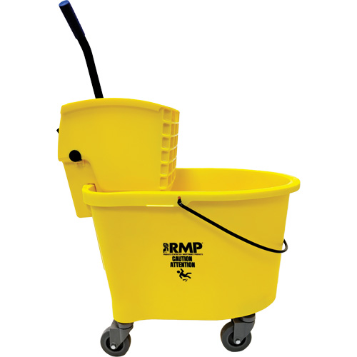Seau pour vadrouille, Pression lat&eacute;rale, 8,75 gal. US (35 pintes) M & M Nord Ouest Inc