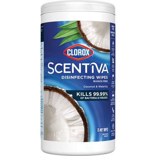 Lingettes d&eacute;sinfectantes, 75 lingettes M & M Nord Ouest Inc