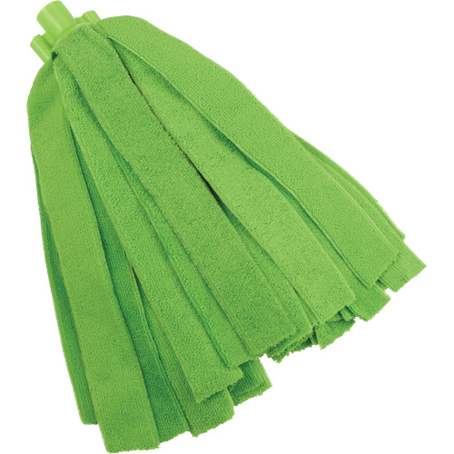 Socket Mop, Green, Microfibre, Cut Style M & M Nord Ouest Inc