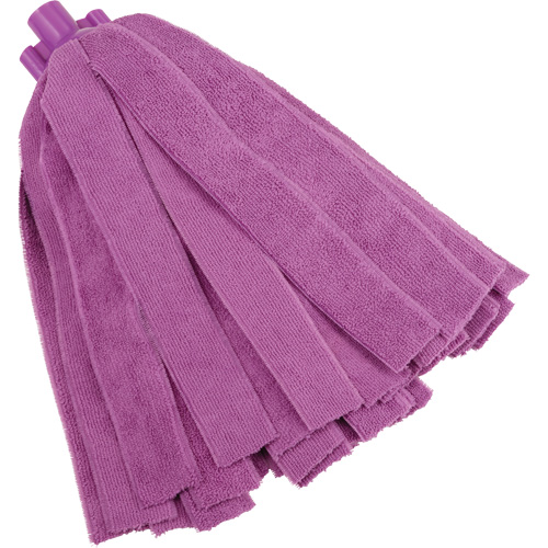 Socket Mop, Purpole, Microfibre, Cut Style M & M Nord Ouest Inc
