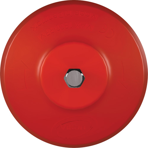 Brosse ronde HyDrive pour perceuse, Soies Tr&egrave;s ferme, Longueur de 3-1/10", Rouge M & M Nord Ouest Inc