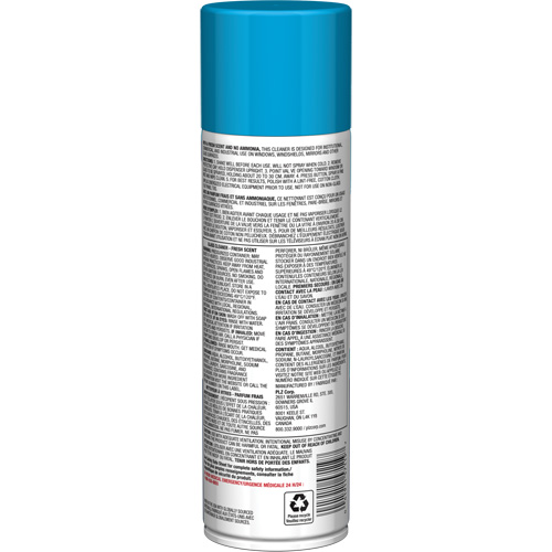 Nettoyant pour vitres Pro Line sans ammoniaque, au parfum frais, 19 oz., Canette a&eacute;rosol M & M Nord Ouest Inc