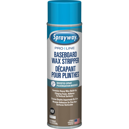 D&eacute;capant pour cire de plinthes avec mousse adh&eacute;sive, 19 oz., Canette a&eacute;rosol M & M Nord Ouest Inc