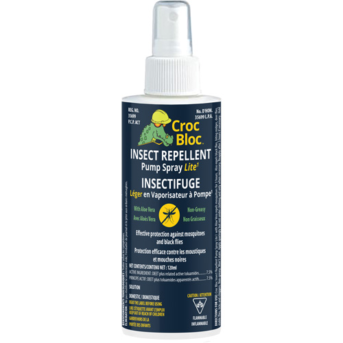Insect Repllent, 10% DEET, Spray, 40 oz. M & M Nord Ouest Inc