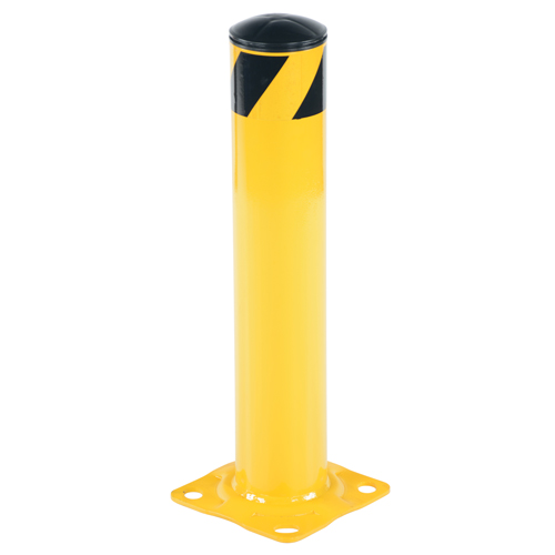 Butoir de s&eacute;curit&eacute;, Acier, 24" h x 4,5" la, Jaune M & M Nord Ouest Inc