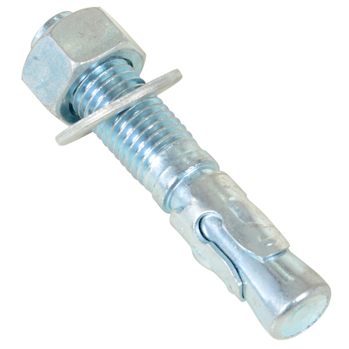 Wedge Bolt Anchor, Zinc Plated, 3/4" x 4-1/4" M & M Nord Ouest Inc