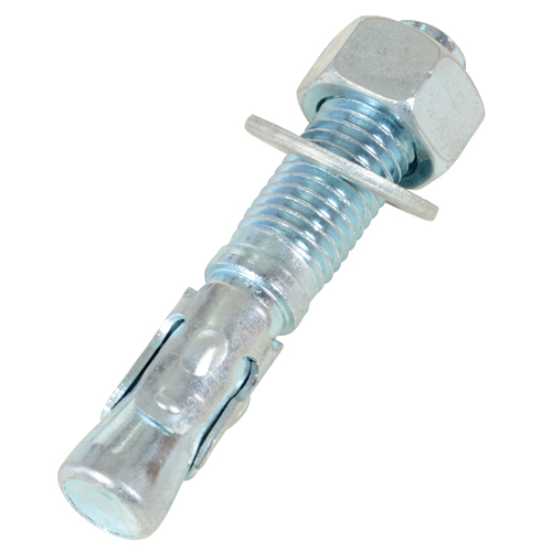 Wedge Bolt Anchor, Zinc Plated, 3/4" x 4-1/4" M & M Nord Ouest Inc