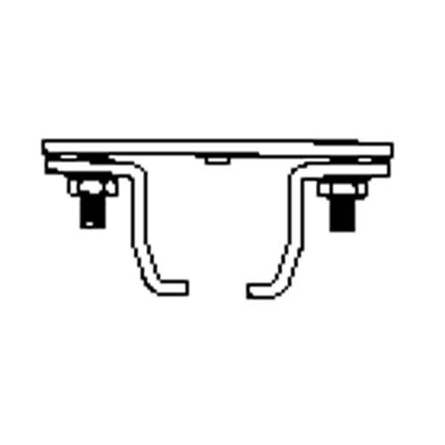 Ceiling Mount Curtain Partition Track Splicer M & M Nord Ouest Inc