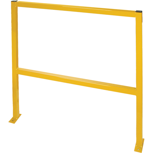 Protecteurs de p&eacute;rim&egrave;tre - Style tubulaire, 48" la x 49-1/2" h, Jaune M & M Nord Ouest Inc