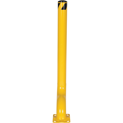 Borne d&eacute;sax&eacute;e, Acier, 54" h x 4-1/2" la, Jaune M & M Nord Ouest Inc