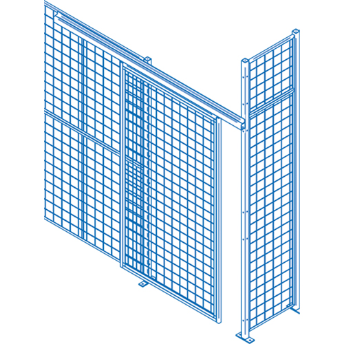 Wire Mesh Partition Components - Hardware M & M Nord Ouest Inc