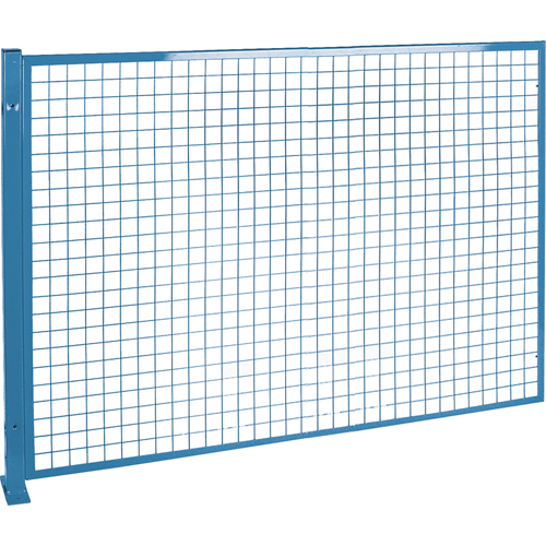 Perimeter Guards - Mesh Style, 4' H x 8' W, Blue M & M Nord Ouest Inc