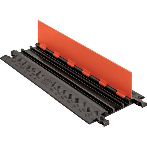 Protecteur de c&acirc;ble &agrave; profil bas Guard Dog, 3 canaux, 36" lo x 13,8" la x 1,25" h M & M Nord Ouest Inc