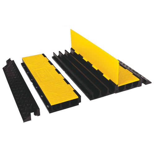 Yellow Jacket&reg; Cable Protector System, 3 Channels, 36" L x 18.5" W x 3" H M & M Nord Ouest Inc