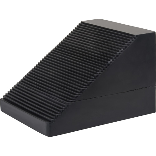 Cale de roue, 10-5/8" x 8-5/8 x 7", Noir M & M Nord Ouest Inc