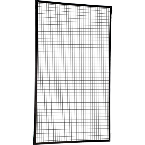 Panneau de protection p&eacute;rim&eacute;trique ajustable, 8' h x 5' la, Noir M & M Nord Ouest Inc