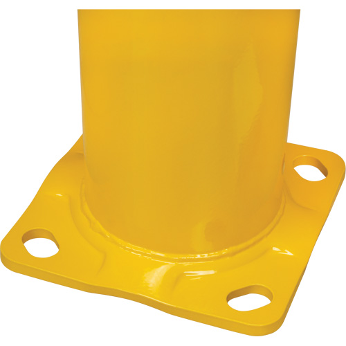 Butoir de s&eacute;curit&eacute;, Acier, 36" h x 5-1/2" la, Jaune M & M Nord Ouest Inc