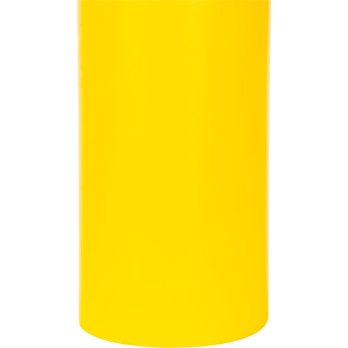 Capuchon en poly&eacute;thyl&egrave;ne pour borne de protection, 6-5/8" dia. x 52" l, Rouge/Jaune M & M Nord Ouest Inc
