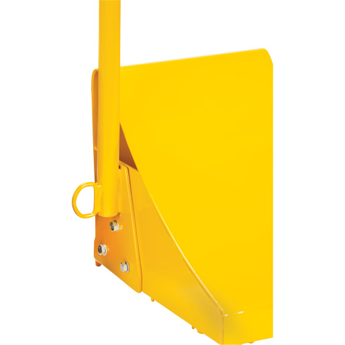 Ice Chock with Ergonomic Handle, Steel, Yellow, 8-1/16" W x 10-5/8" D x 8-13/16" H M & M Nord Ouest Inc
