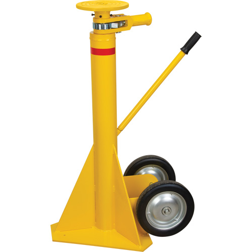 100,000 lbs. Static Capacity Ratchet Trailer Jack, 20 tons Lift Capacity M & M Nord Ouest Inc