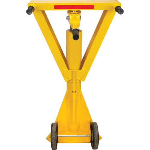 100,000 lbs. Static Capacity Ratchet Beam Trailer Jack, 20 tons Lift Capacity M & M Nord Ouest Inc