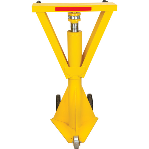 100,000 lbs. Static Capacity Ratchet Beam Trailer Jack, 20 tons Lift Capacity M & M Nord Ouest Inc