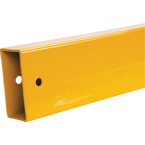 Lift-Out Light-Duty Guard Rail, Steel, 6' L x 4" H, Safety Yellow M & M Nord Ouest Inc