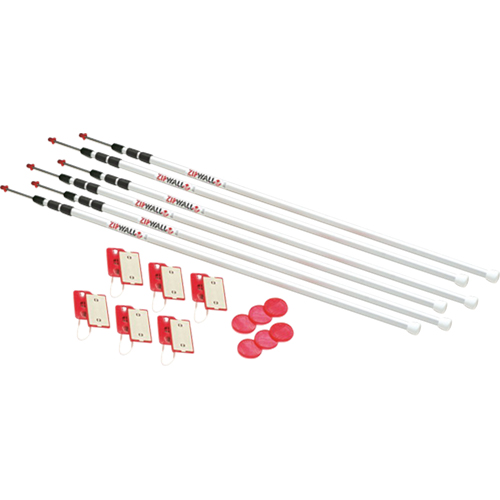 Zipwall&reg; Spring Loaded Pole M & M Nord Ouest Inc