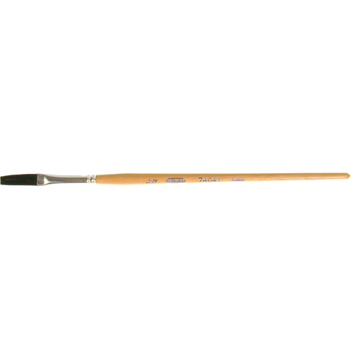 One Stroke Paint Brush, 1/4" Brush Width, Ox Hair, Wood Handle M & M Nord Ouest Inc