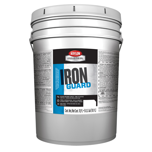 &eacute;mail industriel &agrave; base d'eau Iron Guard, 5 gal., Seau, Blanc M & M Nord Ouest Inc