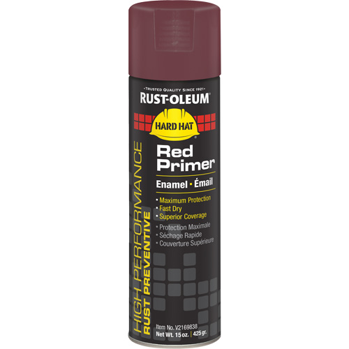Appr&ecirc;t-&eacute;mail en a&eacute;rosol du syst&egrave;me V2100, Rouge, Mat, 15 oz, Canette a&eacute;rosol M & M Nord Ouest Inc