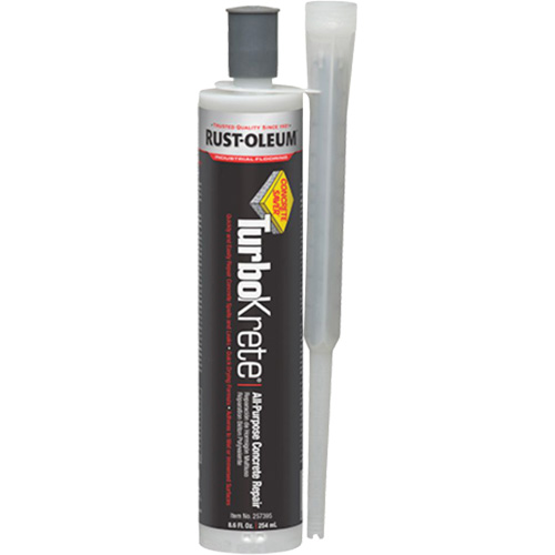 TurboKrete&reg; All-Purpose Epoxy Repair, Cartridge/Tube, Grey M & M Nord Ouest Inc