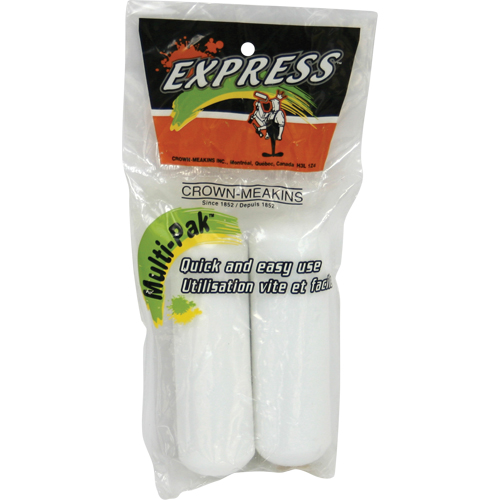 Paquet de deux manchons de rouleau en mousse micro HD, Nap 10 mm (3/8"), 101,6 mm (4") l M & M Nord Ouest Inc