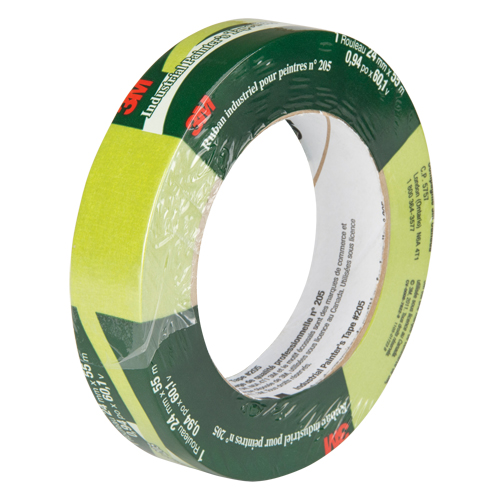 Painter's Masking Tape 205, 24 mm (1") x 55 m (180'), Green M & M Nord Ouest Inc